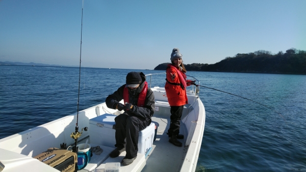 この正月牛窓の魚はどこに？