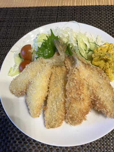 大定番のキスフライのできあがり♪