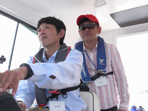 東京まで来てレクチャー（親馬鹿発揮）してしまいました