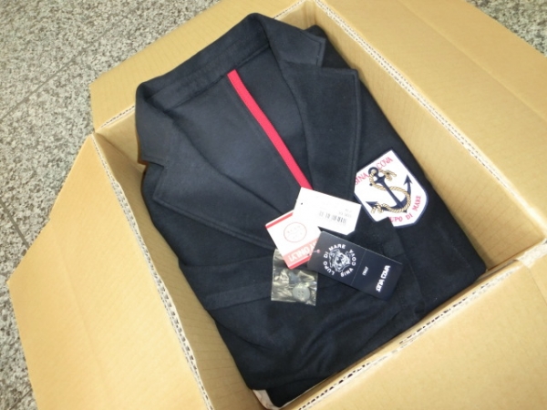 舵社の通販で購入したシナコバジャケット