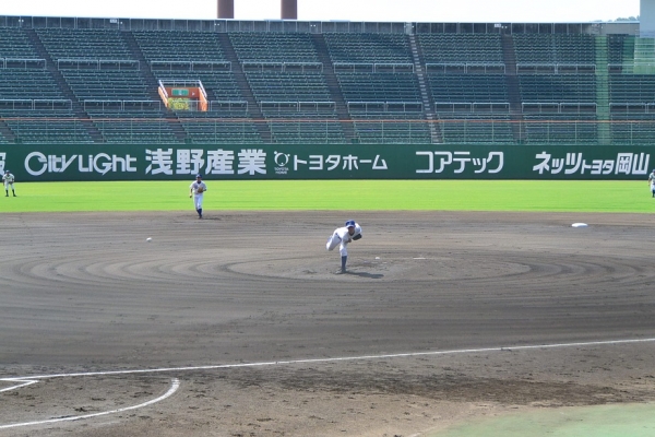 堂々としたマウンドさばき