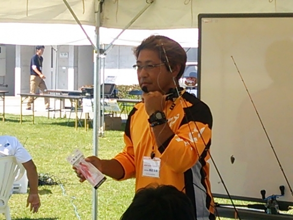 後迫氏（ダイワフィールドテスター）の説得力ある解説