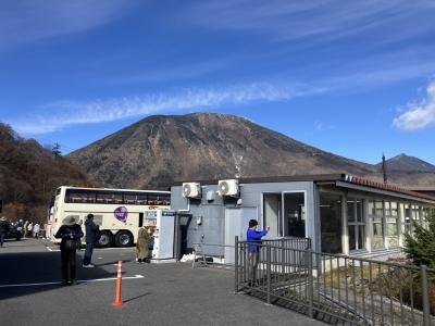 第二いろは坂からの男体山
