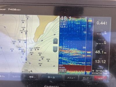 金ケ崎ではベイトリールでの手巻き