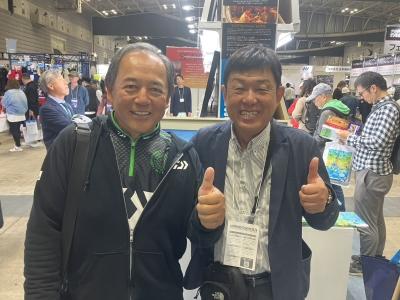 小野信昭さんとのツーショット